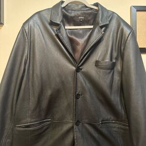 Oakwood Men’s Black Leather Jacket